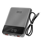 4smarts Powerbank 20000mAh 2 USB-C 100W + 2 USB 22.5W Enterprise Slim Gris - image 1