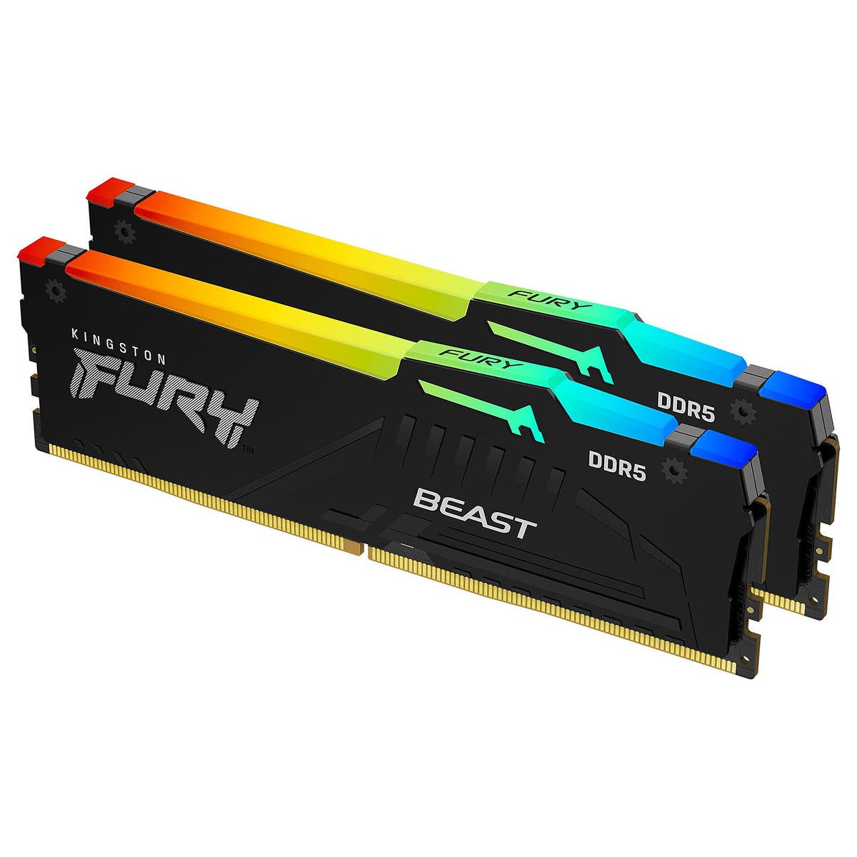 Kingston FURY Beast RGB 16 Go (2 x 8 Go) DDR5 5600 MHz CL40 - image 1