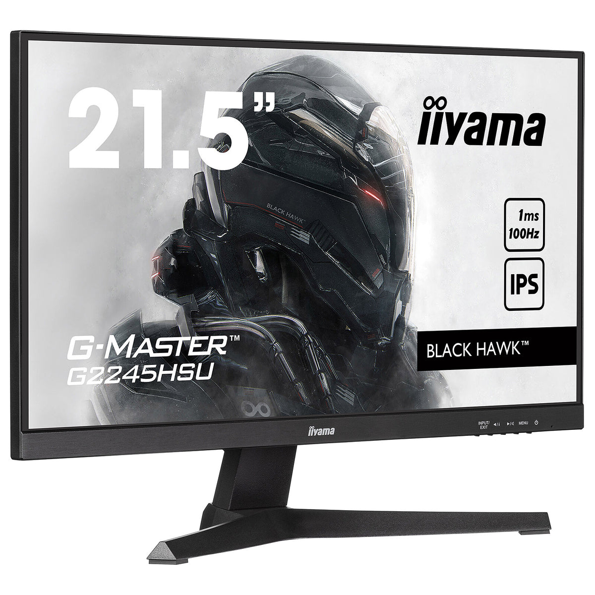 iiyama 21.5  LED - G-Master G2245HSU-B2 Black Hawk - image 2