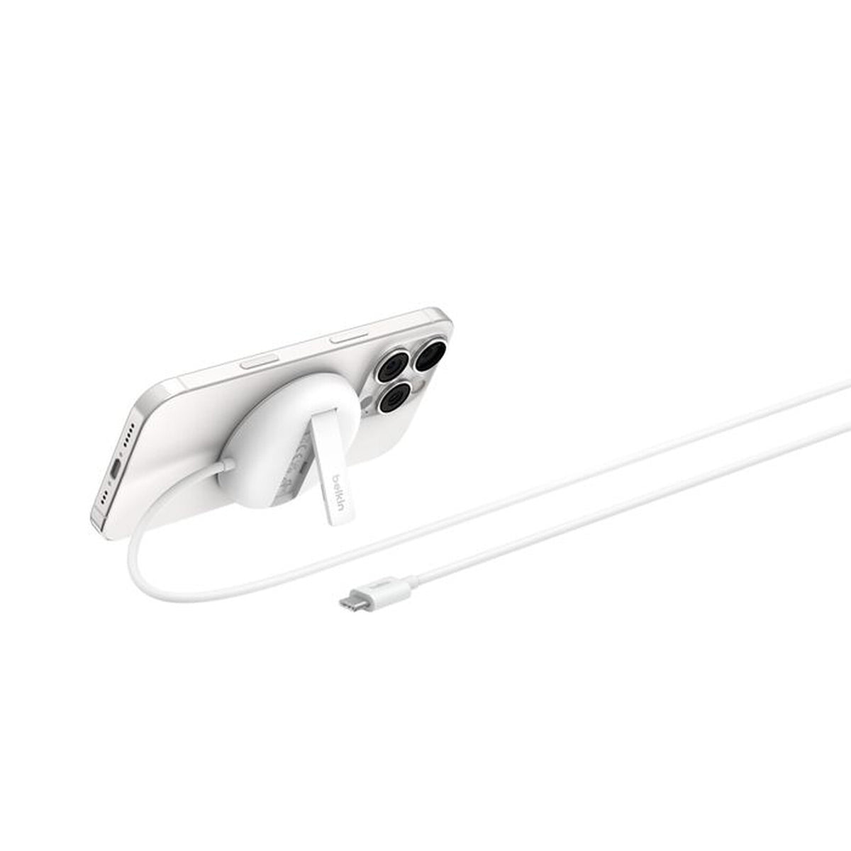 Belkin BoostCharge Pro Socle de recharge aimanté Qi2 (Blanc) - image 4