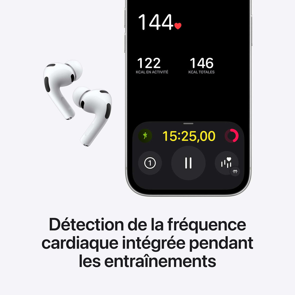 Apple AirPods Pro 3 avec Boîtier de charge MagSafe (USB-C) - image 4