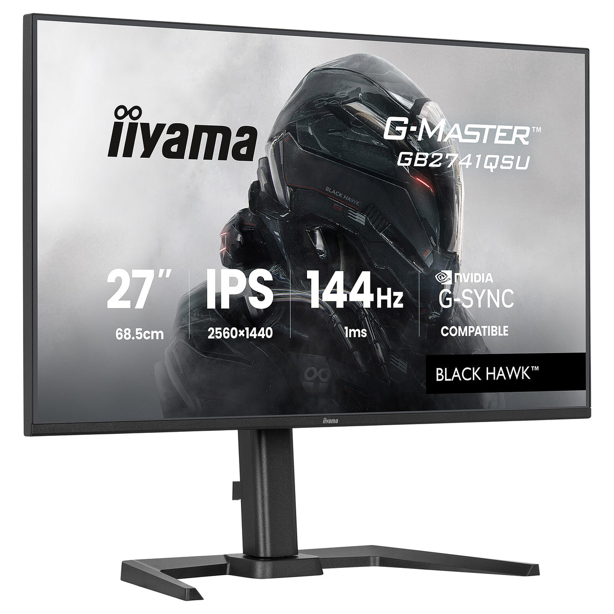 iiyama 27  LED - G-Master GB2741QSU-B1 Black Hawk - image 3