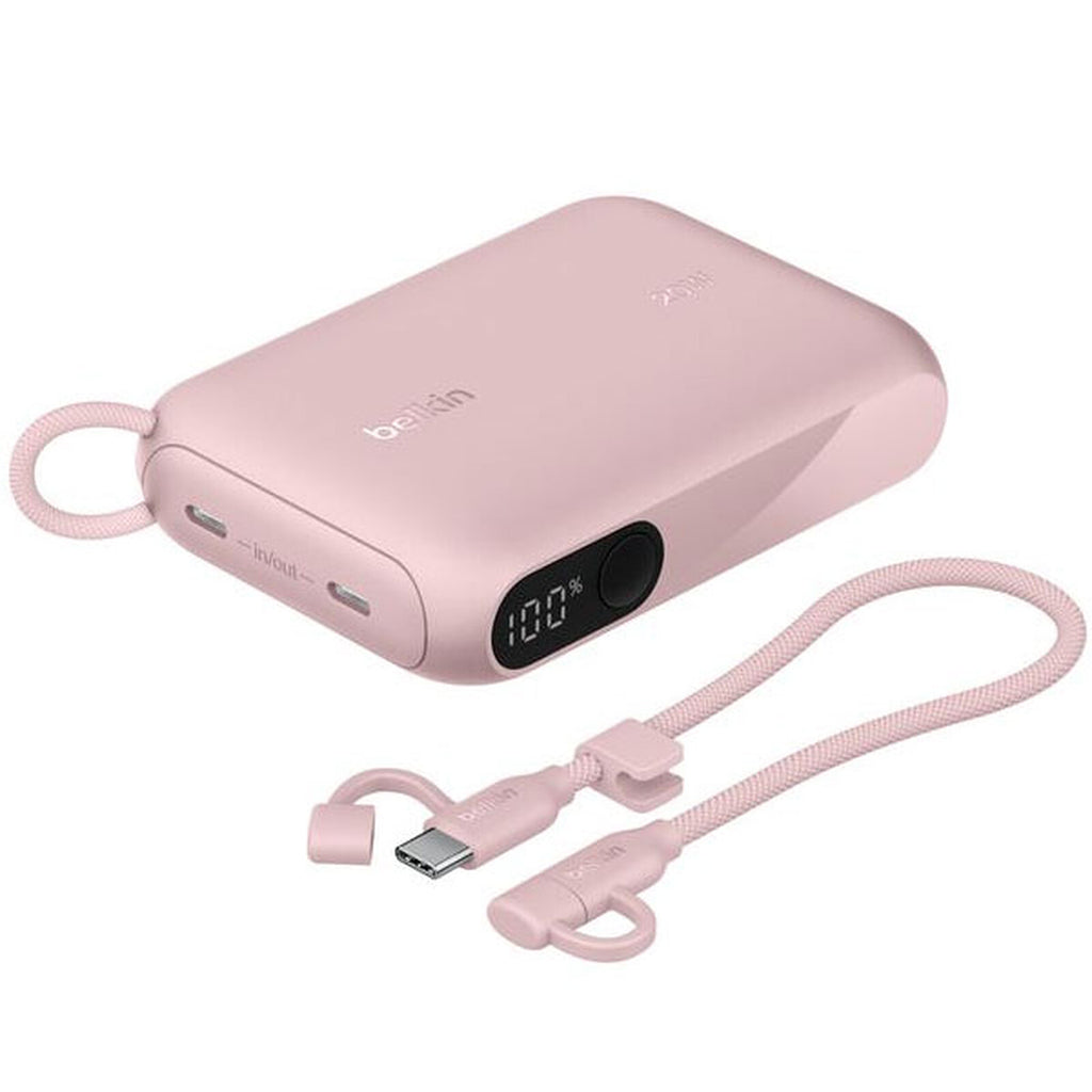 Belkin BoostCharge Powerbank 10K avec Ecran (Rose) - image 2