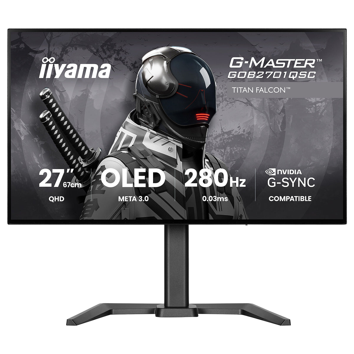 iiyama 27  OLED - G-Master GOB2701QSC-B1 Titan Falcon - image 1