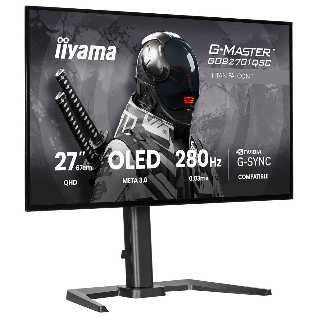 iiyama 27  OLED - G-Master GOB2701QSC-B1 Titan Falcon - image 2